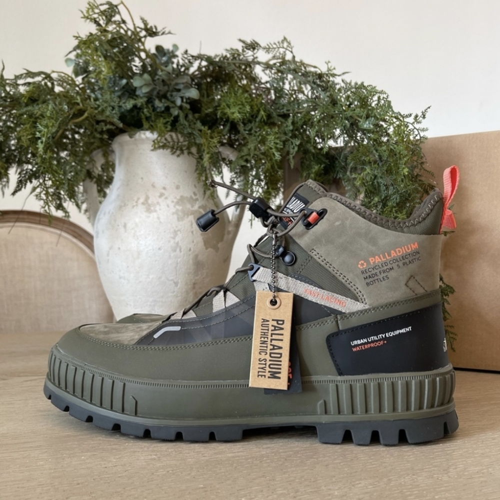Palladium Pallashock Travel WP+ Olive Green